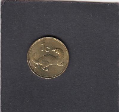 Beschrijving: 1 Cent WEASEL